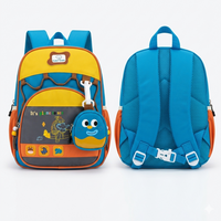 Cute Rabbit Character  Preschool Backpack Blue