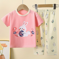 Kids Bunny Cherry Shorts Set (2p-48)