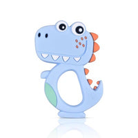 Silicon Baby Teether Dino Blue & Green - Sunshine