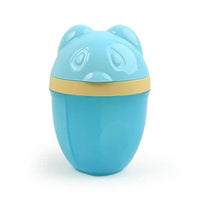 Baby 3 Portion Milk Container Panda Blue
