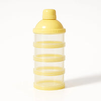 Baby Milk Container 4Pcs Yellow