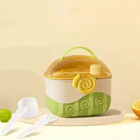 Baby Milk Powder Container Green