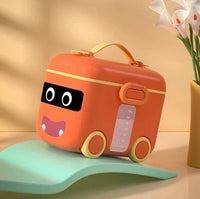 Baby Portable Milk Container School Bus Orange