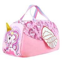 Unicorn Diaper Bag Cyan pink